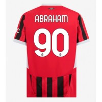 AC Milan Tammy Abraham #90 Replika Hemmatröja 2024-25 Kortärmad